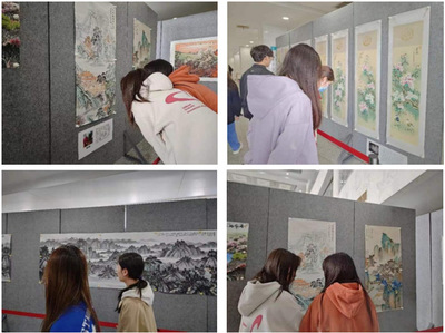 尚美潤心 筆墨傳情——我院組織師生集體參觀新中國名家畫展并開展文化藝術(shù)交流活動(dòng)